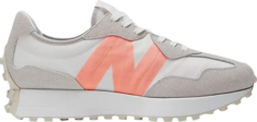 Кроссовки New Balance 327 &apos;Rain Cloud Vibrant Orange&apos;, белый