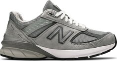 Кроссовки New Balance Wmns 990v5 Made In USA Wide &apos;Castlerock&apos;, серый