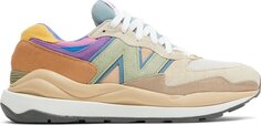 Кроссовки New Balance 57/40 &apos;Calm Taupe Vibrant Apricot&apos;, серый