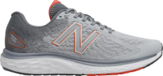 Кроссовки New Balance Fresh Foam 680v7 &apos;Grey Ghost Pepper&apos;, серый