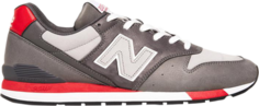 Кроссовки New Balance FIGS x 996 &apos;Charcoal Red&apos;, серый