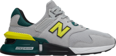 Лимитированные кроссовки New Balance 997 Sport &apos;Light Aluminum Sulphur Yellow&apos;, серый