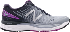 Кроссовки New Balance Wmns 880 Wide &apos;Grey Purple&apos;, серый