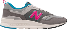 Кроссовки New Balance 997, серый/бирюзовый/розовый