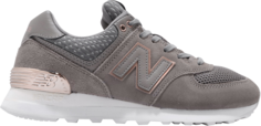 Кроссовки New Balance Wmns 574 &apos;Grey White Rose Gold&apos;, серый