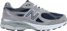 Кроссовки New Balance 990v3 Made In USA &apos;Grey Navy&apos;, серый