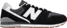 Кроссовки New Balance 996 &apos;Black White Grey&apos;, черный