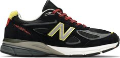 Кроссовки New Balance DTLR x 990v4 Made In USA &apos;DMV - Black&apos;, черный