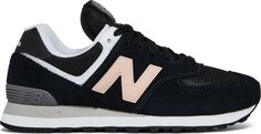 Кроссовки New Balance Wmns 574 &apos;Black Oyster Pink&apos;, черный