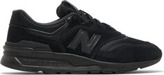 Кроссовки New Balance 997 &apos;Triple Black&apos;, черный