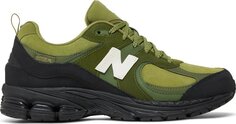 Кроссовки New Balance The Basement x 2002R &apos;Moss Green&apos;, зеленый