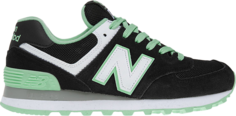 Кроссовки New Balance Wmns 574 &apos;Black Pistachio&apos;, зеленый