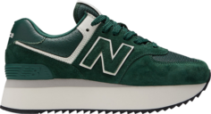 Кроссовки New Balance Wmns 574+ &apos;Acidic Green&apos;, зеленый