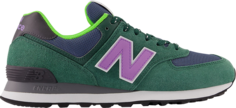 Кроссовки New Balance 574 &apos;Green Purple&apos;, зеленый