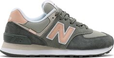 Кроссовки New Balance Wmns 574 &apos;Black Spruce Silver Pine&apos;, зеленый