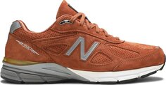 Кроссовки New Balance 990v4 Made in USA &apos;Burnt Orange&apos;, оранжевый