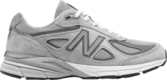 Кроссовки New Balance Wmns 990v4 Made in USA &apos;Grey Silver&apos;, серебряный