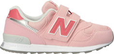 Кроссовки New Balance 313 Little Kid Wide &apos;Pink Silver&apos;, розовый