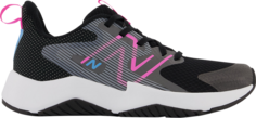 Кроссовки New Balance Rave Run v2 Big Kid X-Wide &apos;Black Vibrant Spring&apos;, черный