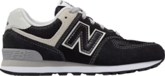 Кроссовки New Balance 574 Core Kids &apos;Black Grey&apos;, черный