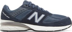 Кроссовки New Balance 990v5 Big Kid &apos;Navy&apos;, синий