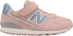 Кроссовки New Balance 996 Big Kid Wide &apos;Pink Metallic Blue&apos;, розовый