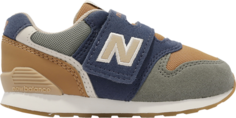 Кроссовки New Balance 996 Toddler Wide &apos;Green Navy&apos;, зеленый