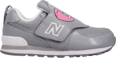 Кроссовки New Balance 574 Wide Infant &apos;Grey Pink&apos;, серый