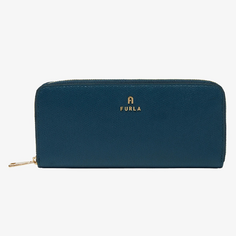 Кошелек Furla Camelia Zip Around Slim, темно-бирюзовый