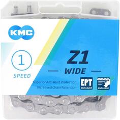 Цепь KMC Z Wide EPT Chain Single серебристый, серебро