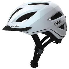 Велосипедный шлем Pedelec 1.1 - белый ABUS, белый / черный / белый