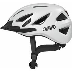 Велосипедный шлем Urban I 3.0 - полярно-белый ABUS, белый черный