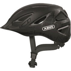 Велосипедный шлем Urban I 3.0 - Стритарт/Черный ABUS, черно-белый