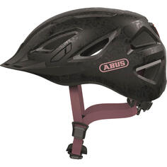 Велошлем Urban I 3.0 - Цветочный узор/Черный ABUS, черный розовый