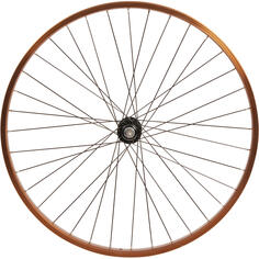 Детский велосипед переднее колесо Cruiser 26&apos;&apos; одностенный обод коричневый BTWIN, коричневый B'twin