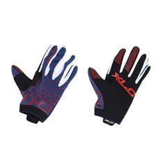 Длинные перчатки XLC MTB CG-L14 сине-красные, черный / красный / синий