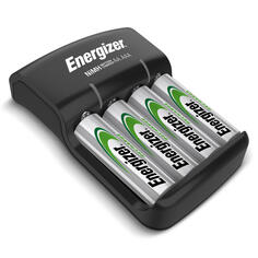 Зарядное устройство Energizer для батареек + батарейки 4 шт
