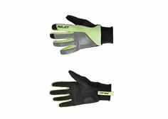 Зимние велосипедные перчатки XLC CG-L11, черный / зеленый / серый