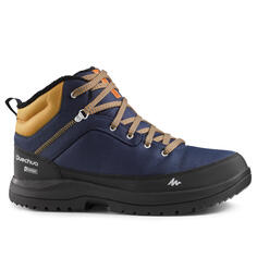 Зимние непромокаемые мужские ботинки средней высоты для походов Quechua SH100, синий