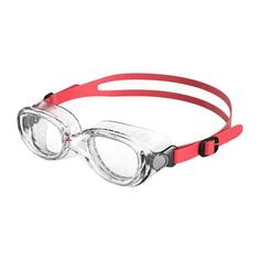 Классические детские очки для плавания Speedo jr futura, красный / серый / бесцветный
