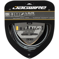 Комплект тросов переключения передач Jagwire 1X Elite, черный / черный / черный