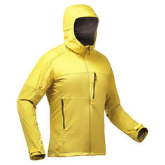 Куртка Forclaz Trek 900 Warm утепленная непродуваемая мужская, желтый