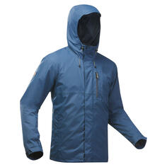 Куртка Quechua NH500 походная водонепроницаемая мужская, синий