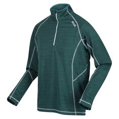 Куртка Regatta Yonder мужская флисовая для походов, зеленый