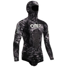 Неопреновая куртка для дайвинга Omer Blackstone 5 мм гладкий неопрен