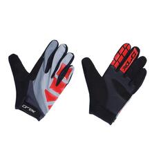 Перчатки XLC с длинными пальцами ENDURO CG-L13 черно-красные, черный / красный / серый