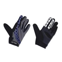 Перчатки XLC с длинными пальцами ENDURO CG-L13, синий / синий / фиолетовый