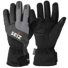 Перчатки Seiz Team Soft Shell унисекс для взрослых, черный