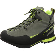Походные ботинки La Sportiva Boulder X Mid, серый/зеленый