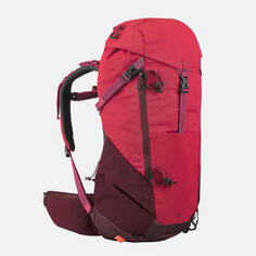 Рюкзак походный Quechua MH500 20 л, красный/темно-бордовый